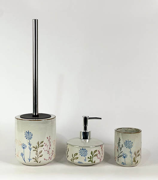 Ceramic Bathroom Accessory Set