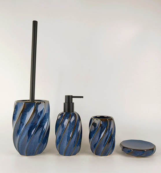 Ceramic Bathroom Accessory Set
